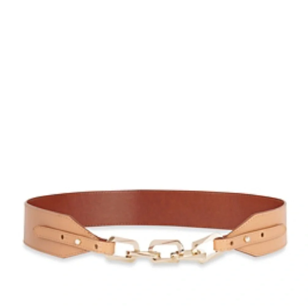 NWT Sandro Galvanized Chain Embellished Belt - sz 1